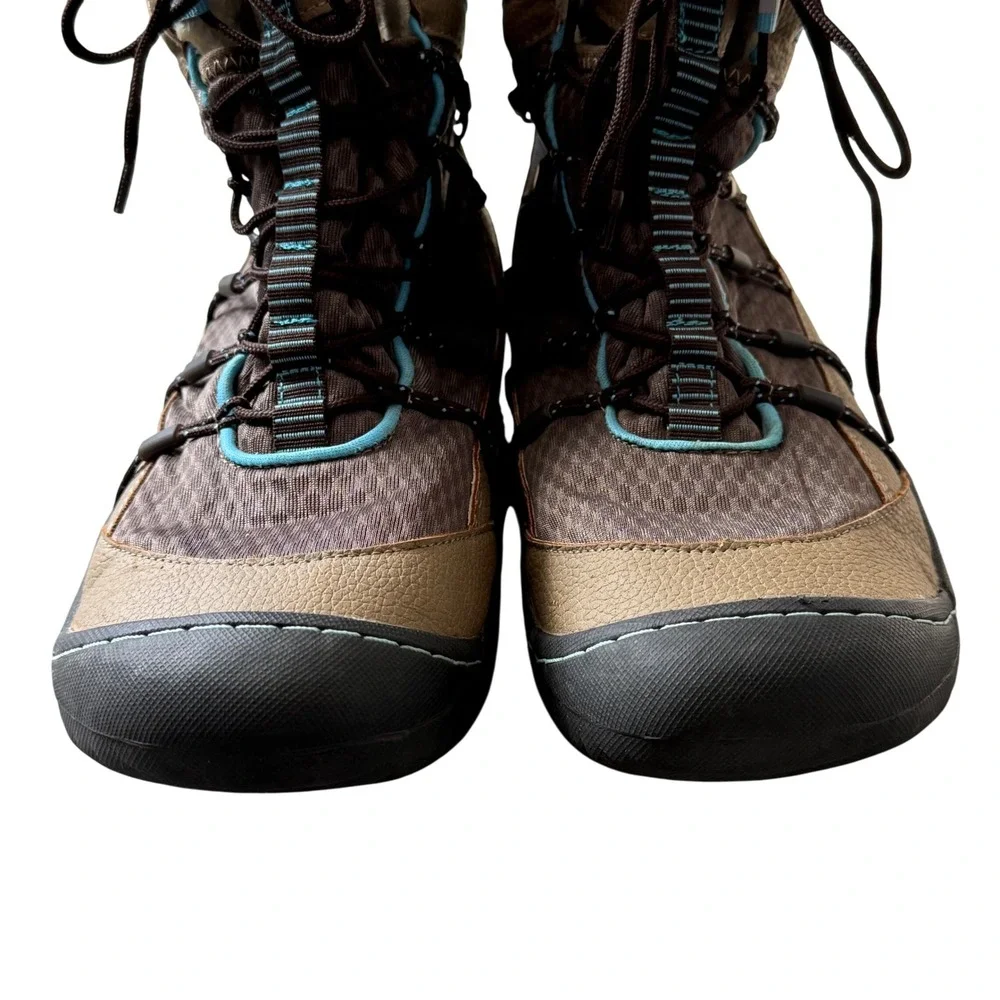 J-41 Kansas Weather-Ready Faux Fur Winter‎ Boots Brown Women's 11 / Men's 9.5